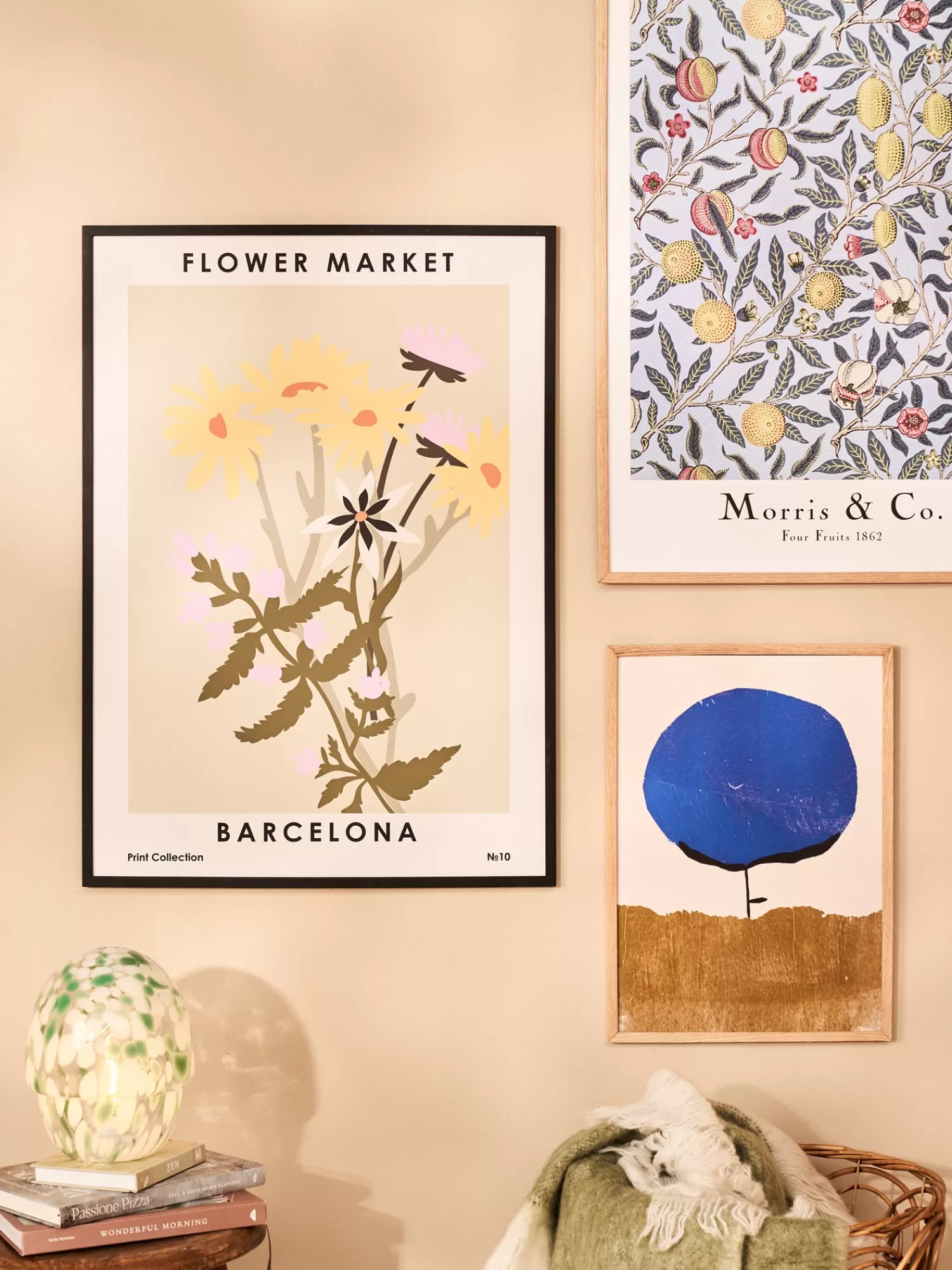 Plakat Flower Market Barcelona 50 X 70 Cm*Søstrene Grene Cheap