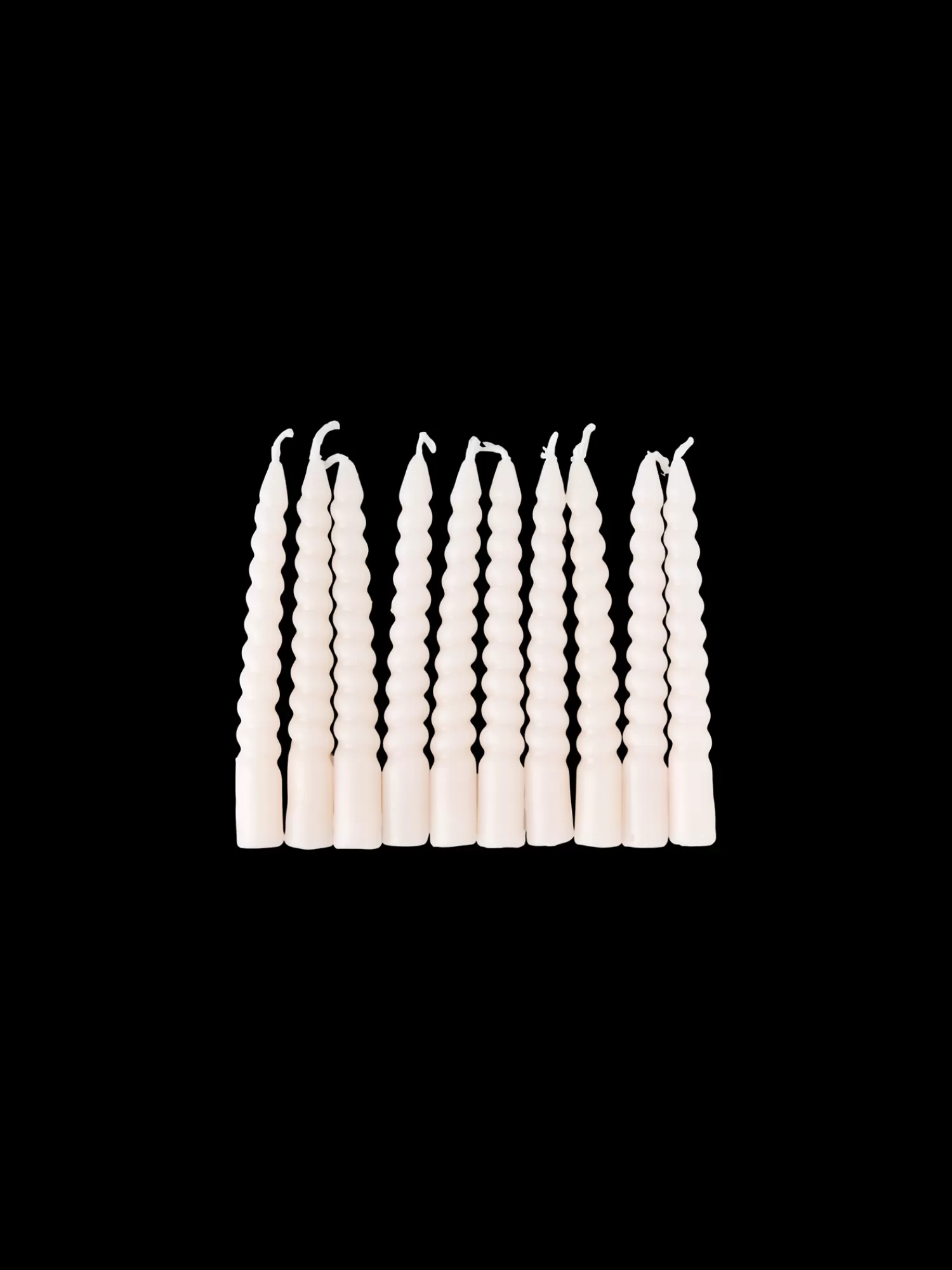Vridde Lys, 10 Cm, 10 Stk.*Søstrene Grene Cheap